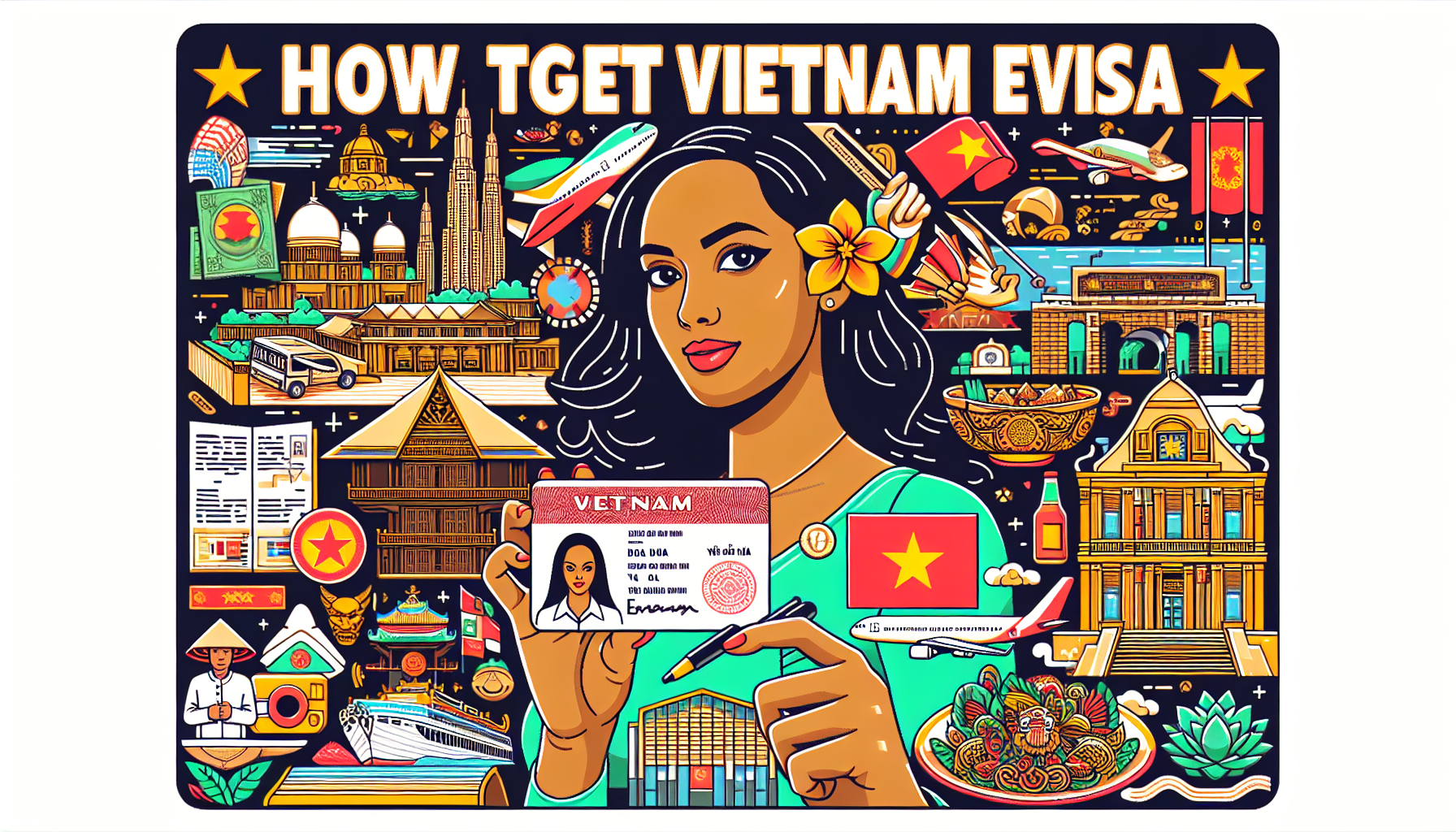 Vietnam Evisa for Citizens from Eritrea