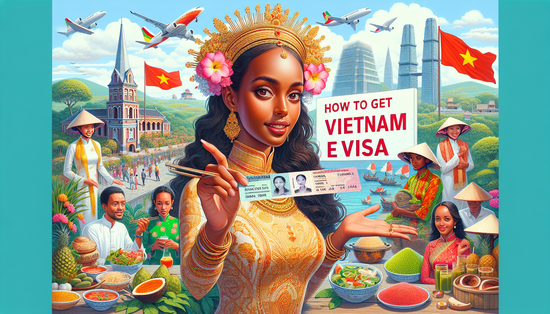 Vietnam Evisa for Citizens from Addis Ababa