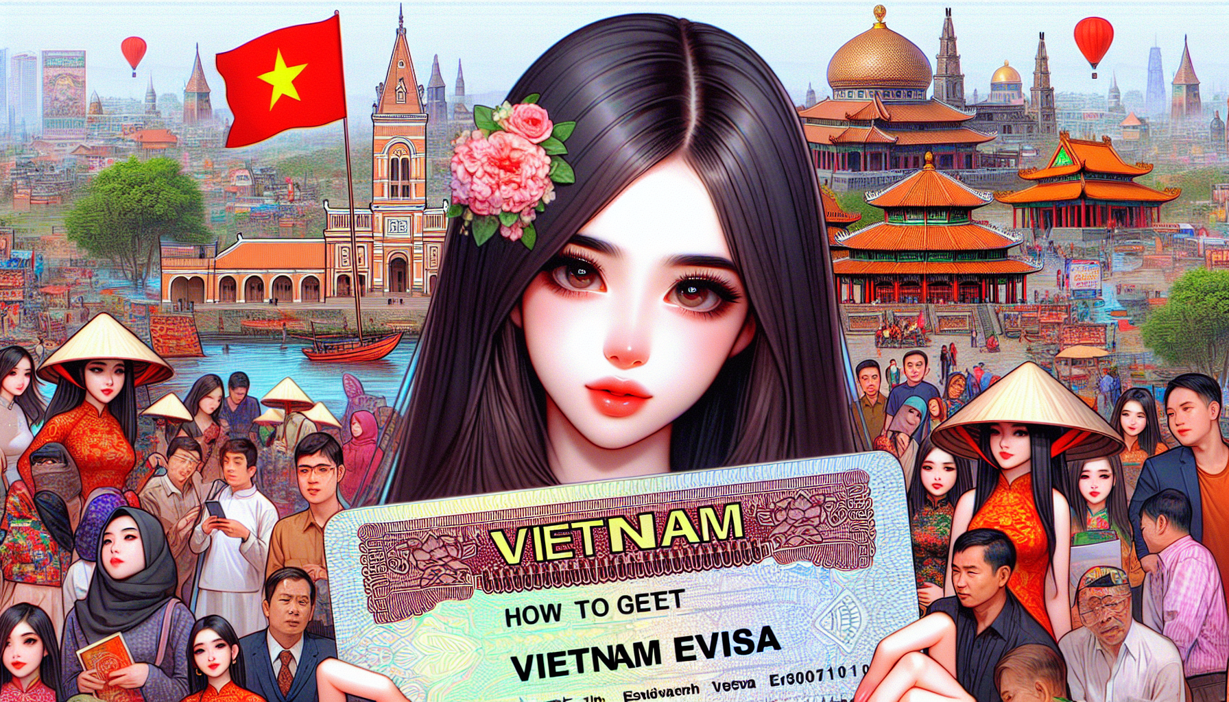 Vietnam Evisa for Citizens from Iraq