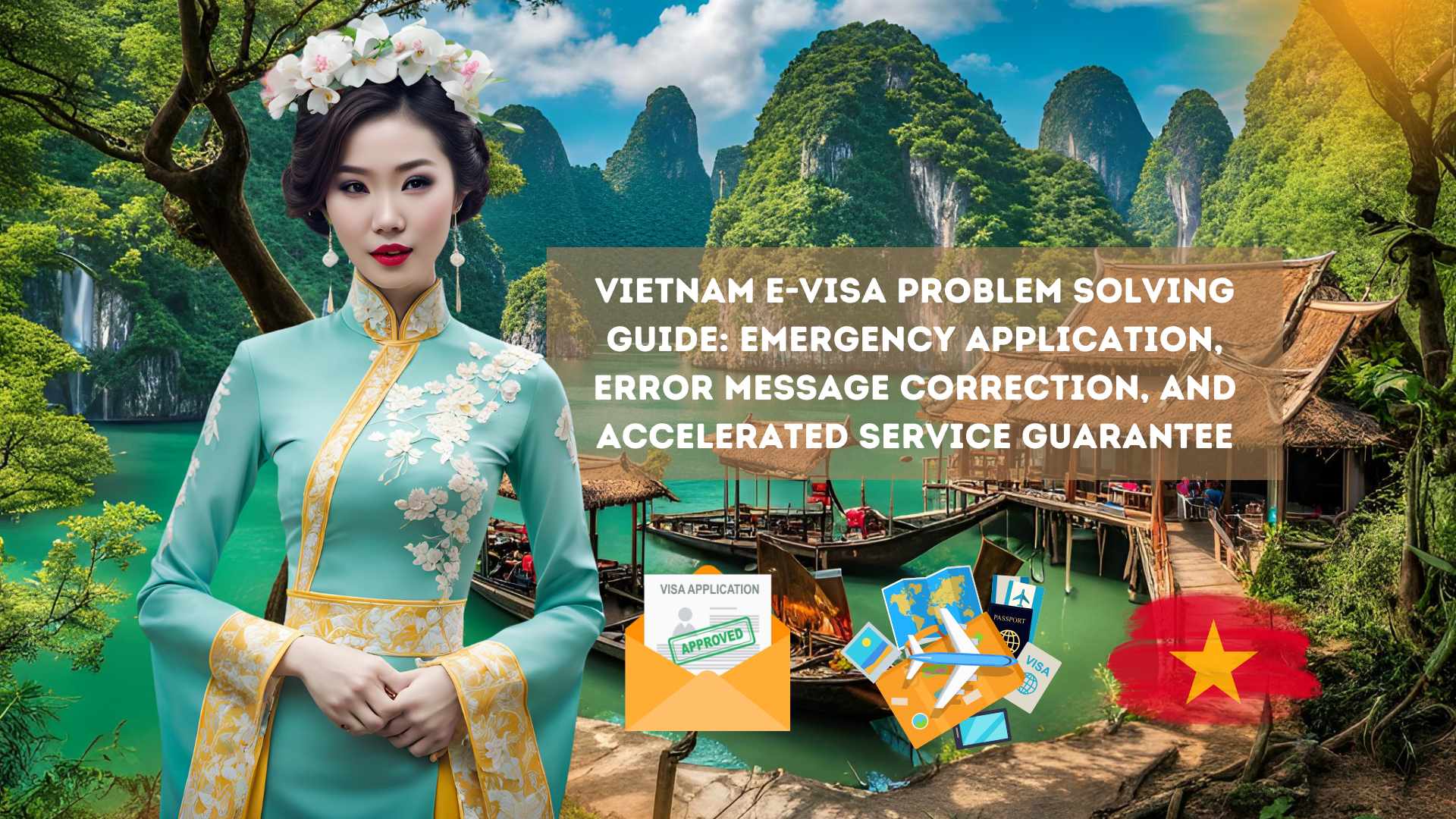 Vietnam e-visa problem solving guide: emergency application, error message correction, and accelerated service guarantee