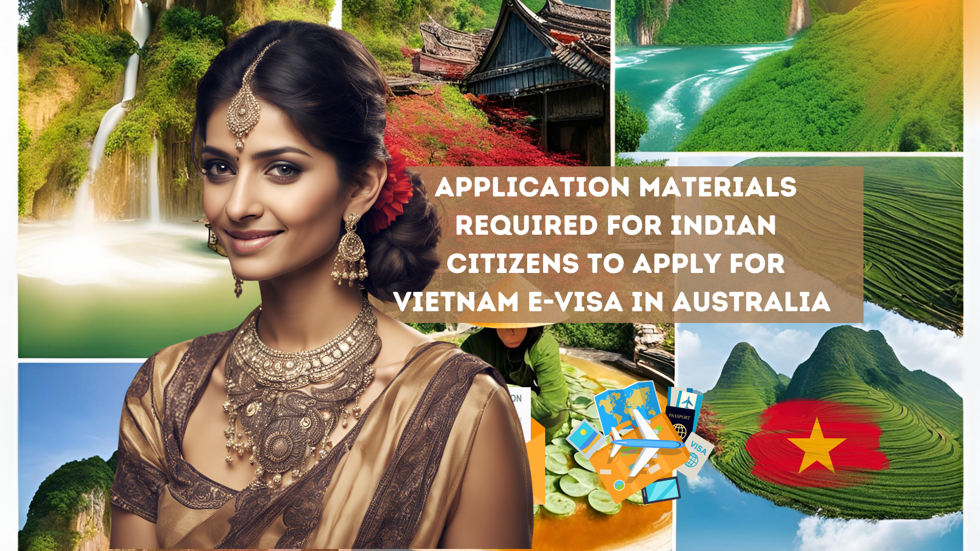 Application materials required for Indian citizens to apply for Vietnam e-visa in Australia