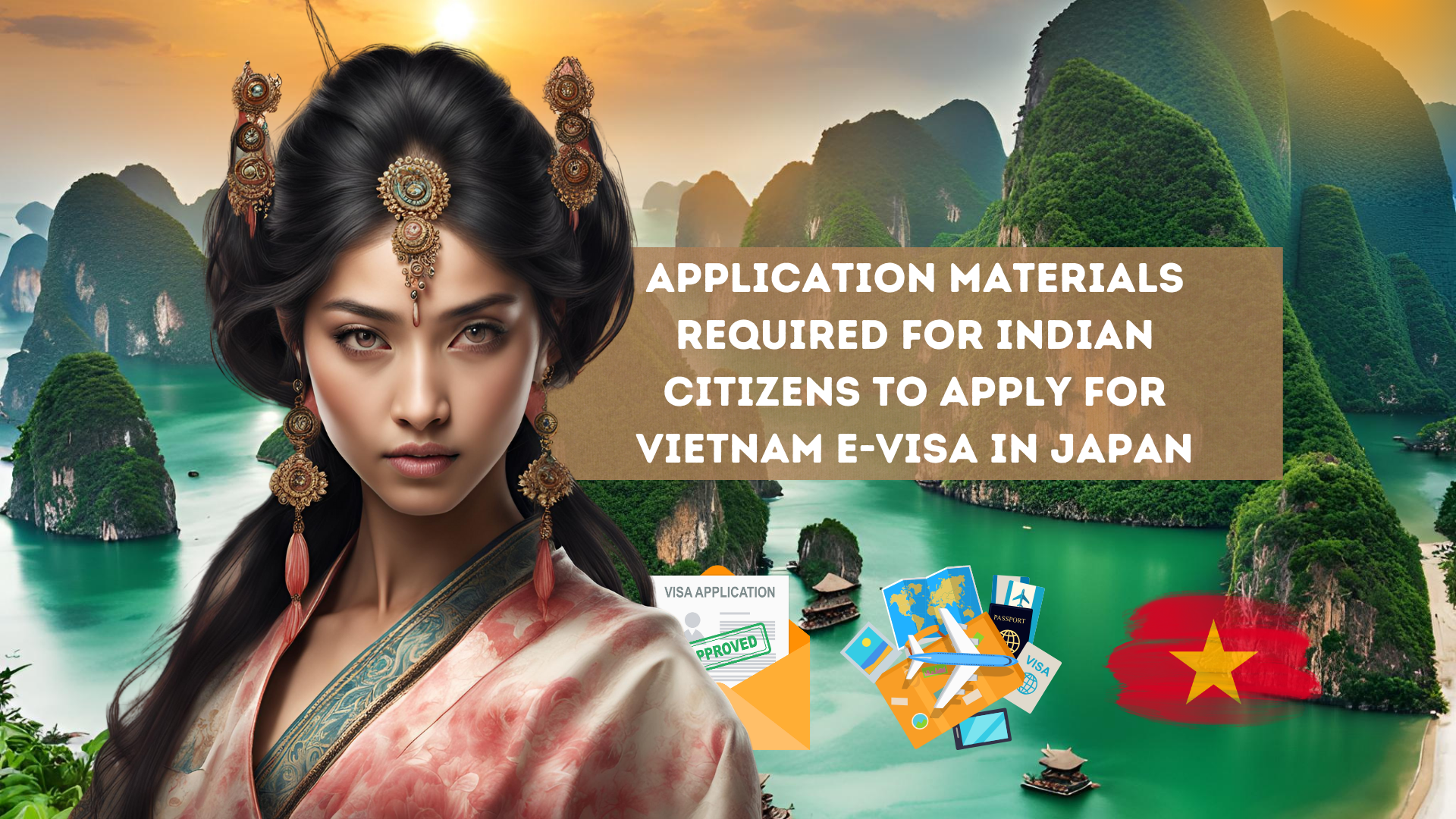 Application materials required for Indian citizens to apply for Vietnam e-visa in Japan