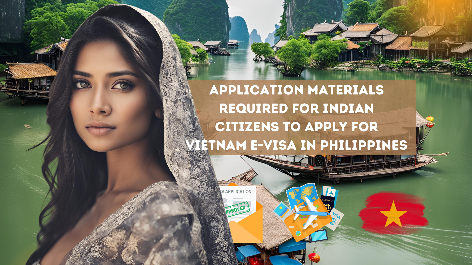Application materials required for Indian citizens to apply for Vietnam e-visa in Philippines