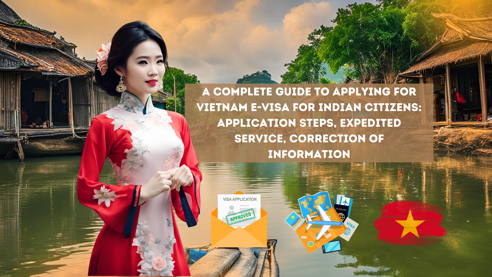 A complete guide to applying for Vietnam e-visa for Indian citizens: application steps, expedited service, correction of information