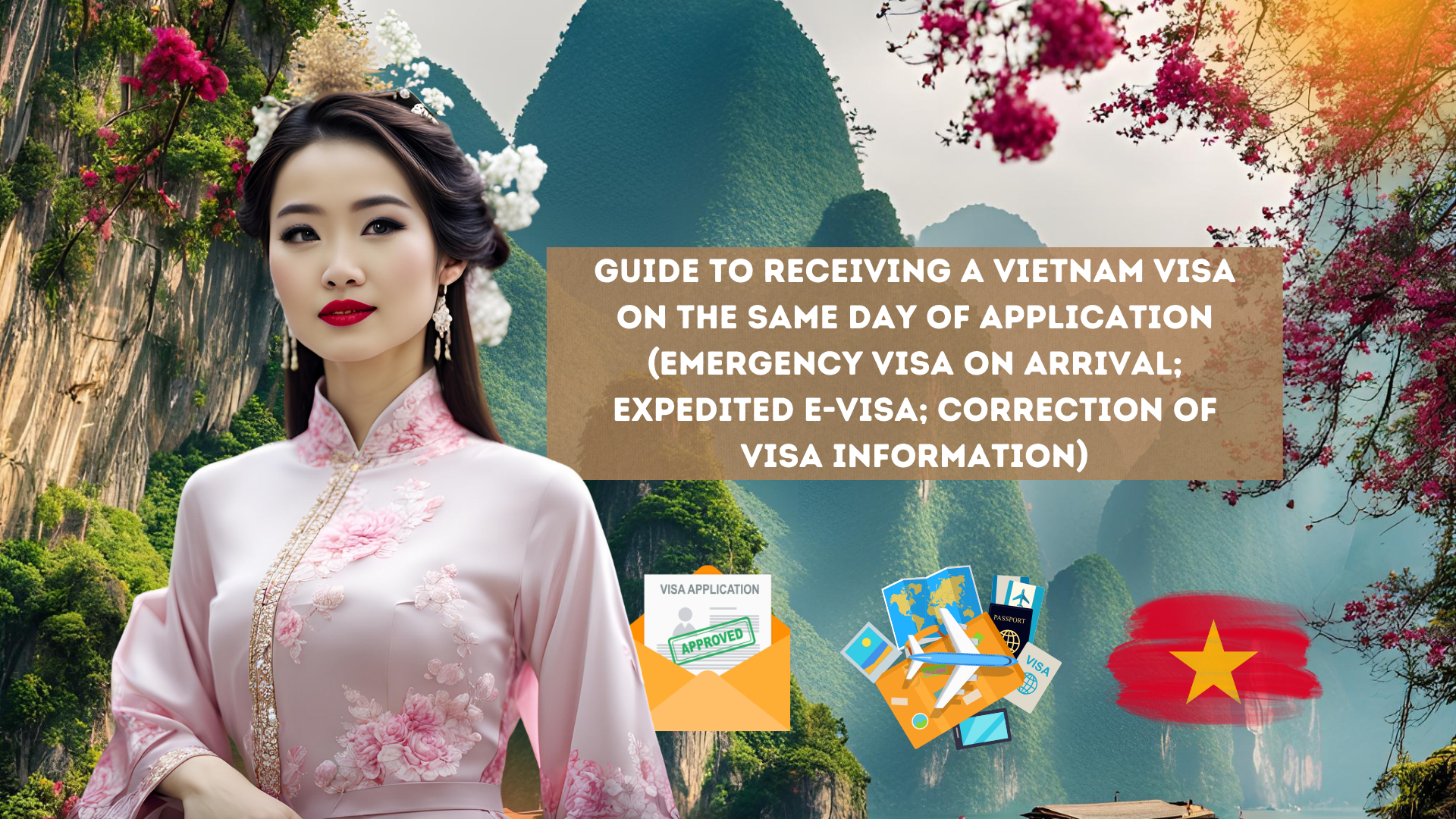 Guide to receiving a Vietnam visa on the same day of application (Emergency visa on arrival; Expedited e-visa; Correction of visa information)