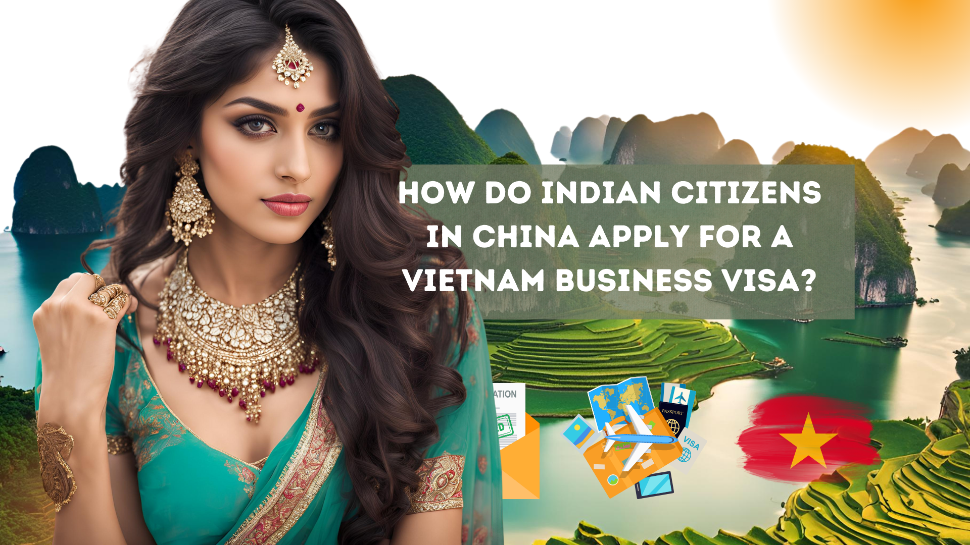 How do Indian citizens in China apply for a Vietnam business visa?