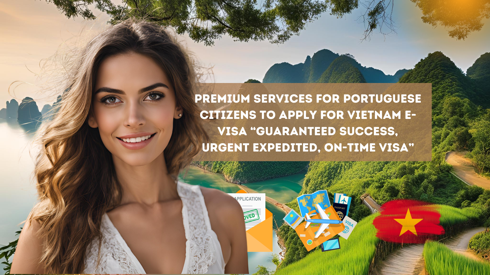 Premium Services for Portuguese Citizens to apply for Vietnam e-visa “Guaranteed success, urgent expedited, on-time visa”