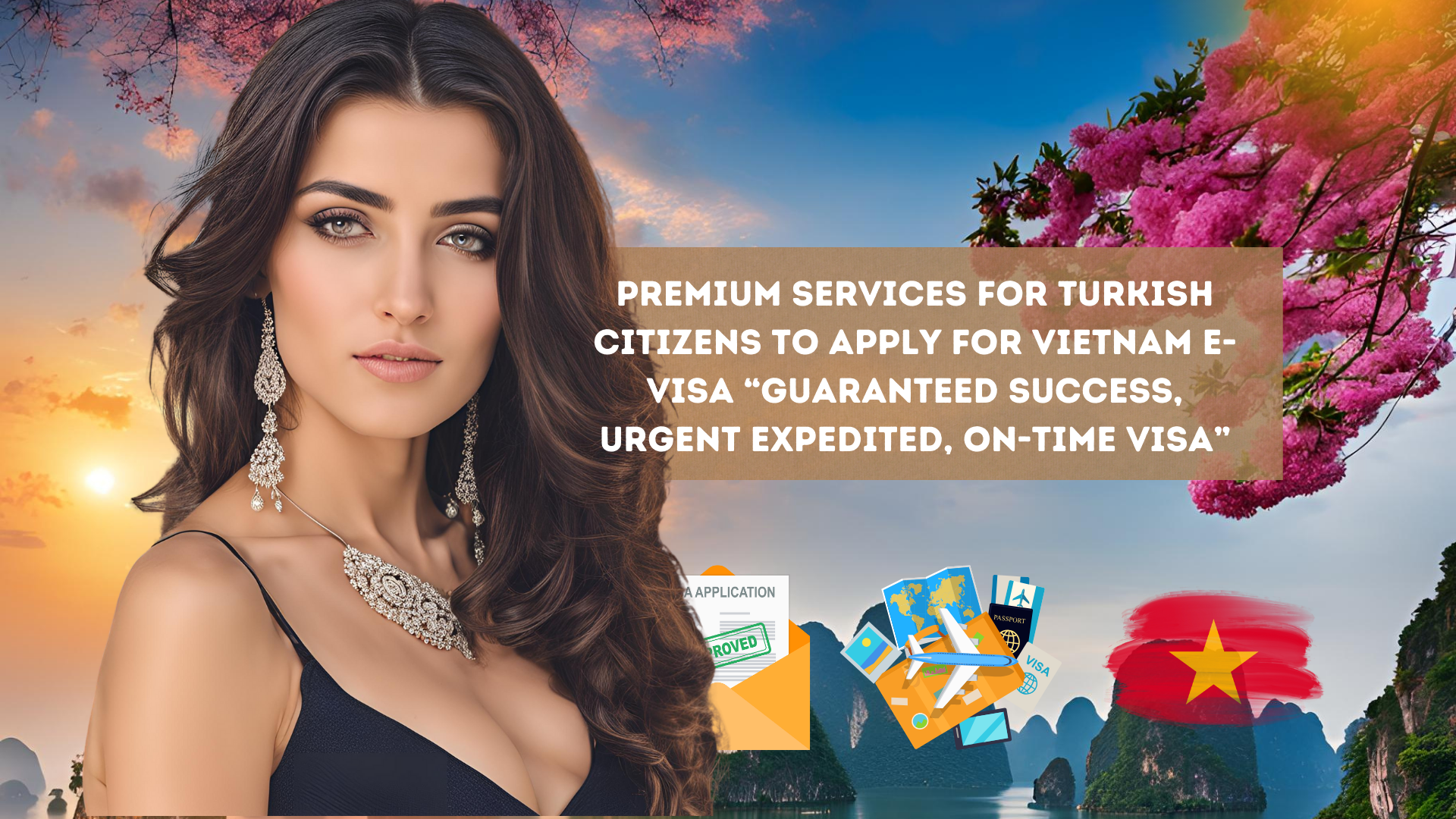 Premium Services for Turkish Citizens to apply for Vietnam e-visa “Guaranteed success, urgent expedited, on-time visa”