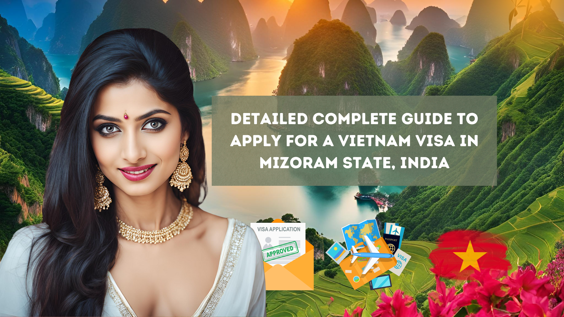 Detailed Complete Guide to Apply for a Vietnam Visa in Mizoram State, India