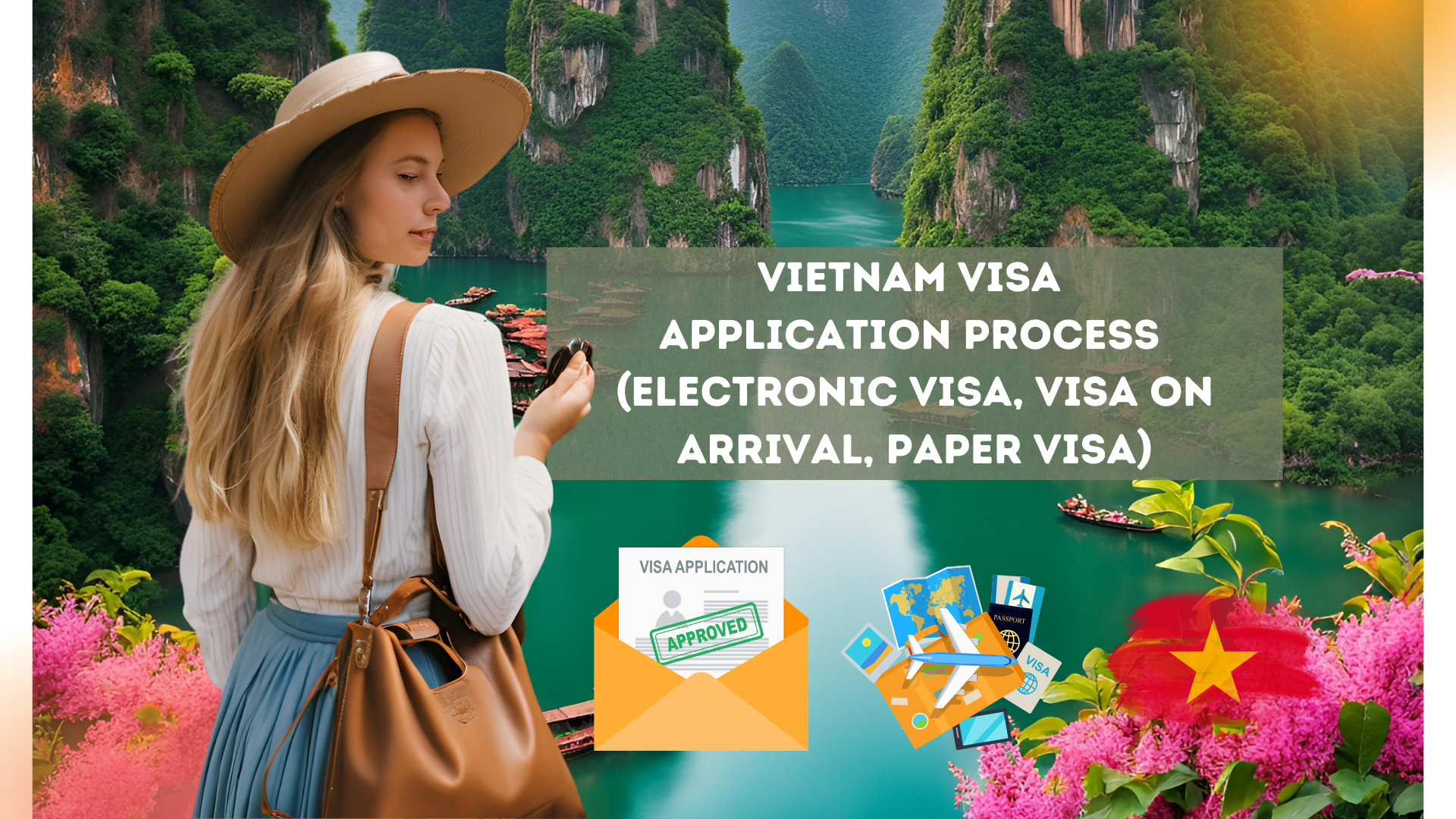 Vietnam visa application process (electronic visa, visa on arrival, paper visa)