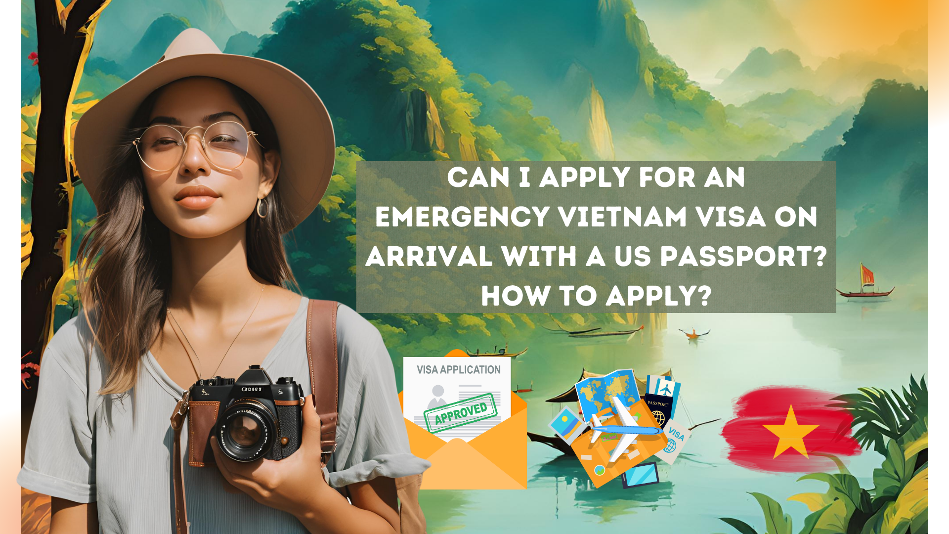 Can I apply for an emergency Vietnam visa on arrival with a US passport? How to apply?