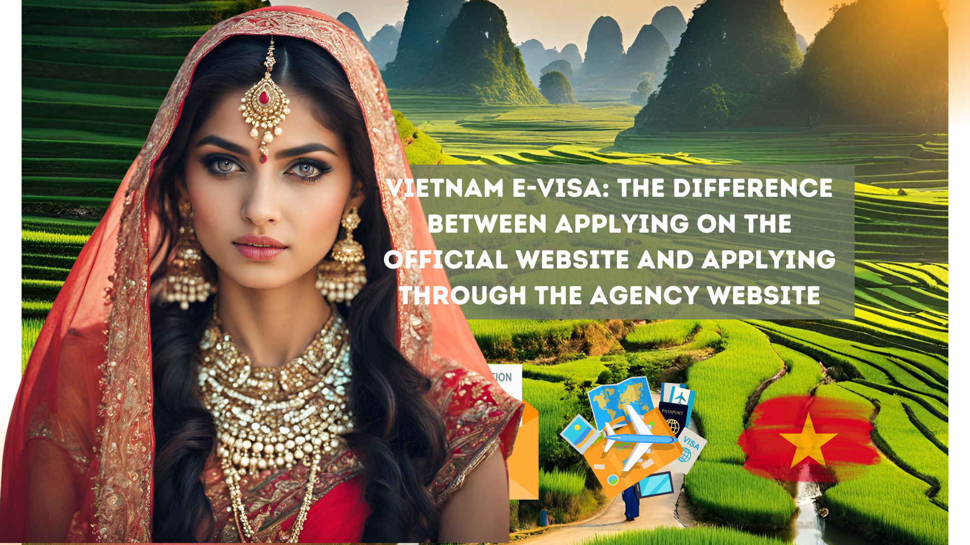 Vietnam e-visa: the difference between applying on the official website and applying through the agency website