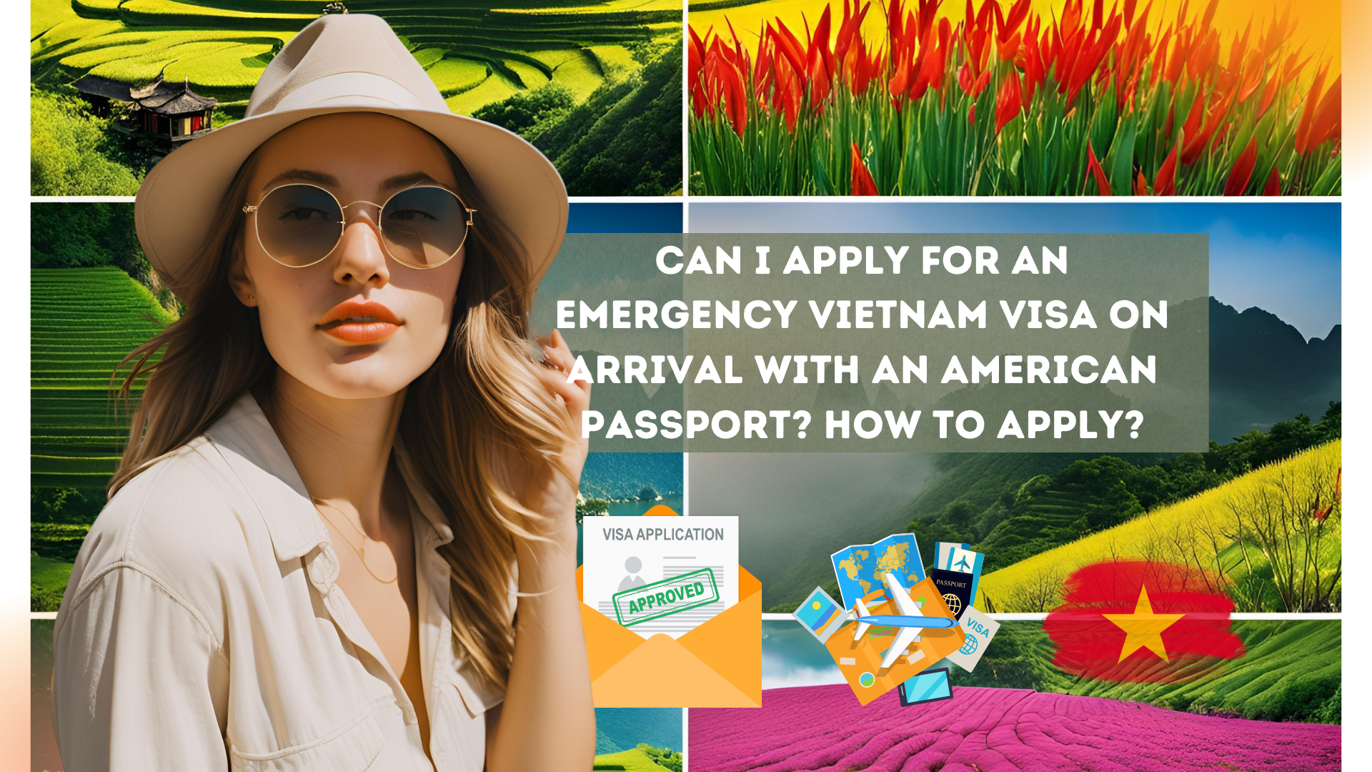 Can I apply for an emergency Vietnam visa on arrival with an American passport? How to apply?