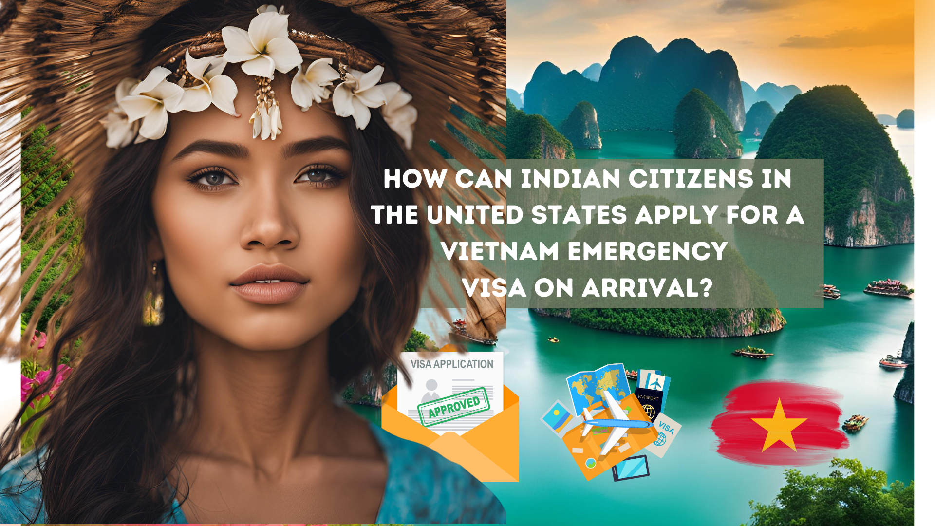 How can Indian citizens in the United States apply for a Vietnam emergency visa on arrival?