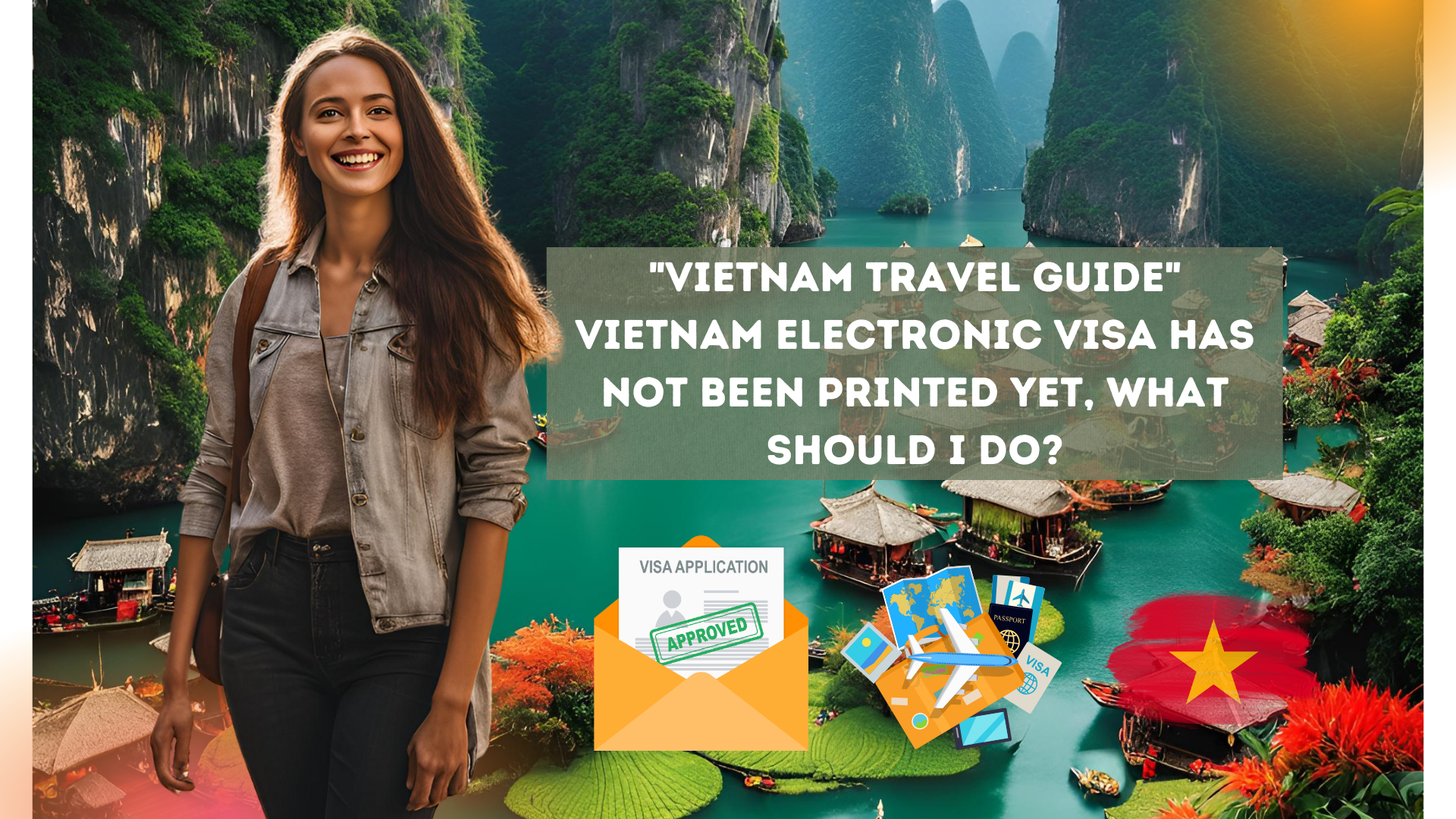 "Vietnam Travel Guide" Vietnam electronic visa has not been printed yet, what should I do?