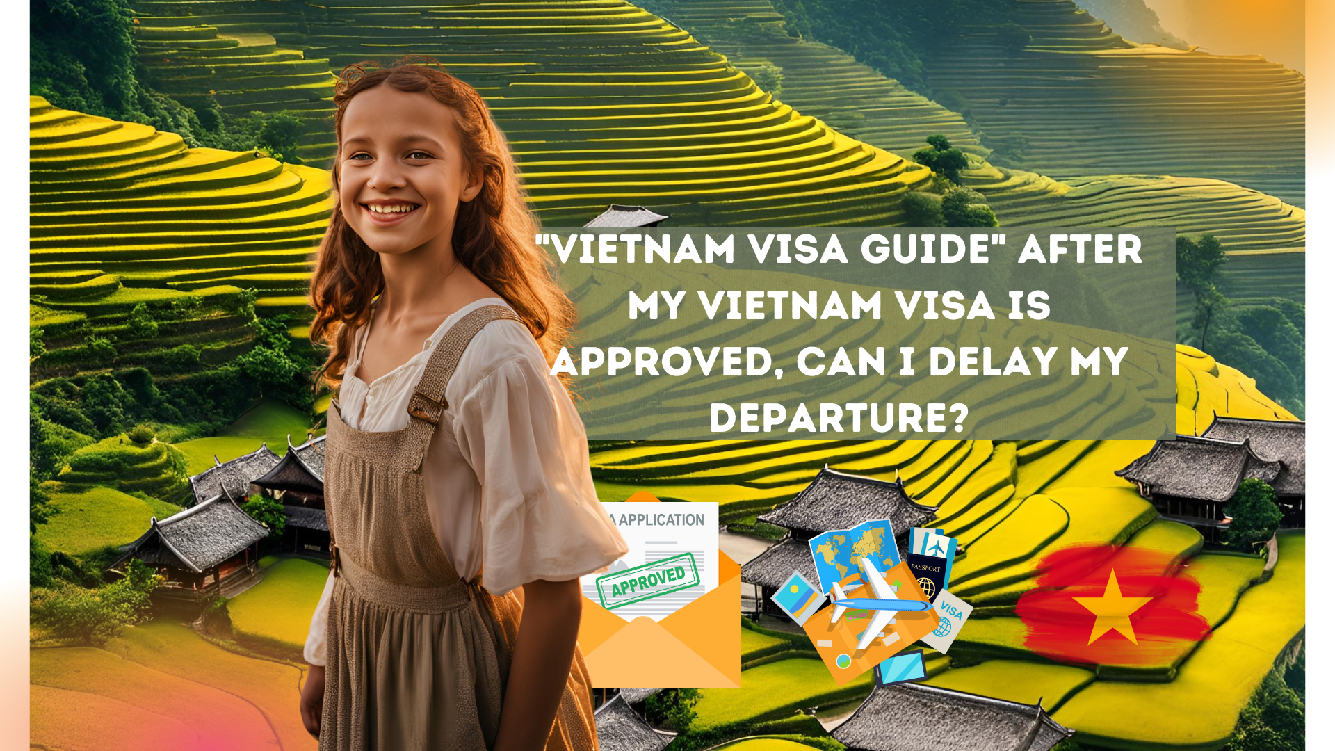 "Vietnam Visa Guide" After my Vietnam visa is approved, can I delay my departure?