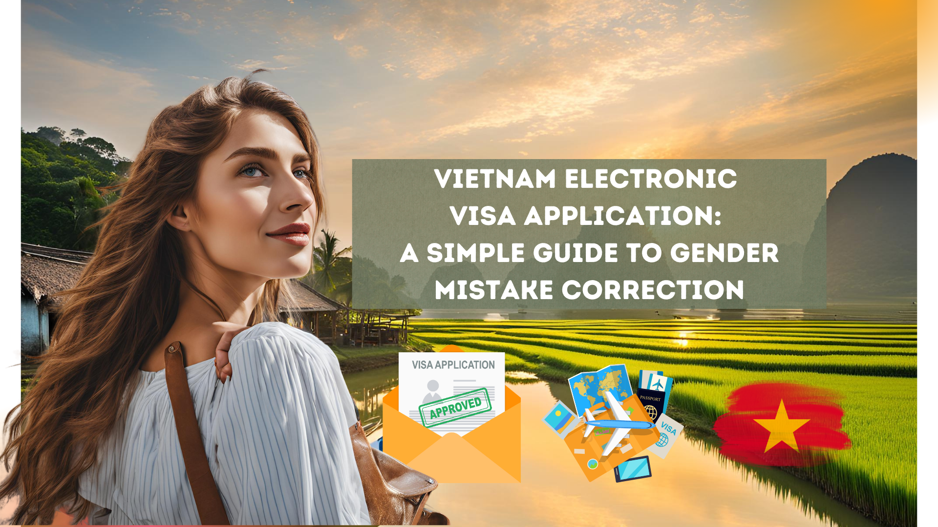 Vietnam Electronic Visa Application: A Simple Guide to Gender Mistake Correction