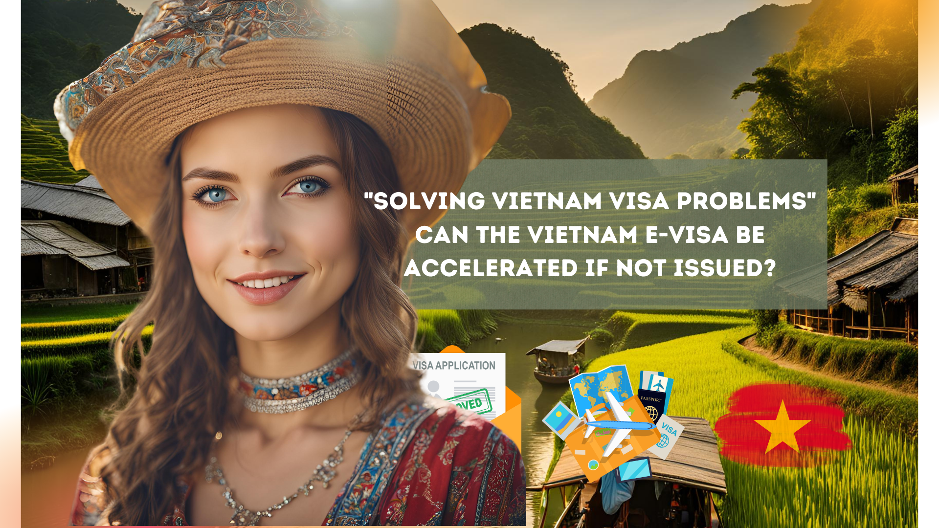 "Solving Vietnam visa problems" Can the Vietnam e-visa be accelerated if not issued?