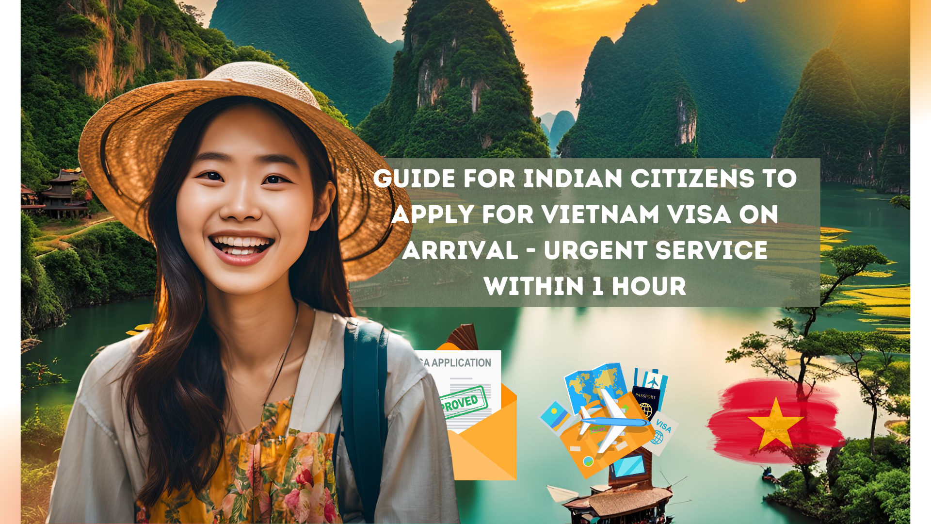 Guide for Indian citizens to apply for Vietnam visa on arrival - Urgent service within 1 hour