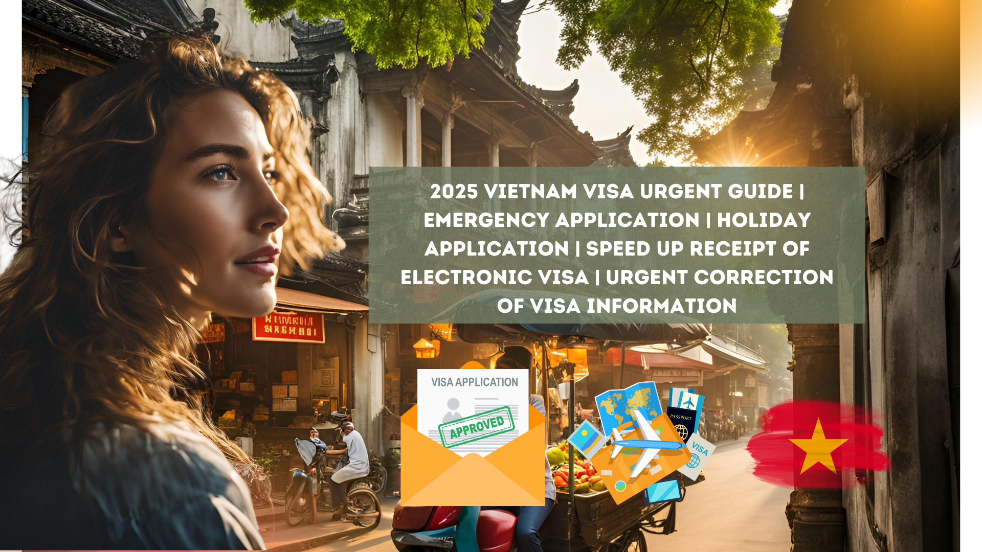 2025 Vietnam visa urgent guide | Emergency application | Holiday application | Speed ​​up receipt of electronic visa | Urgent correction of visa information