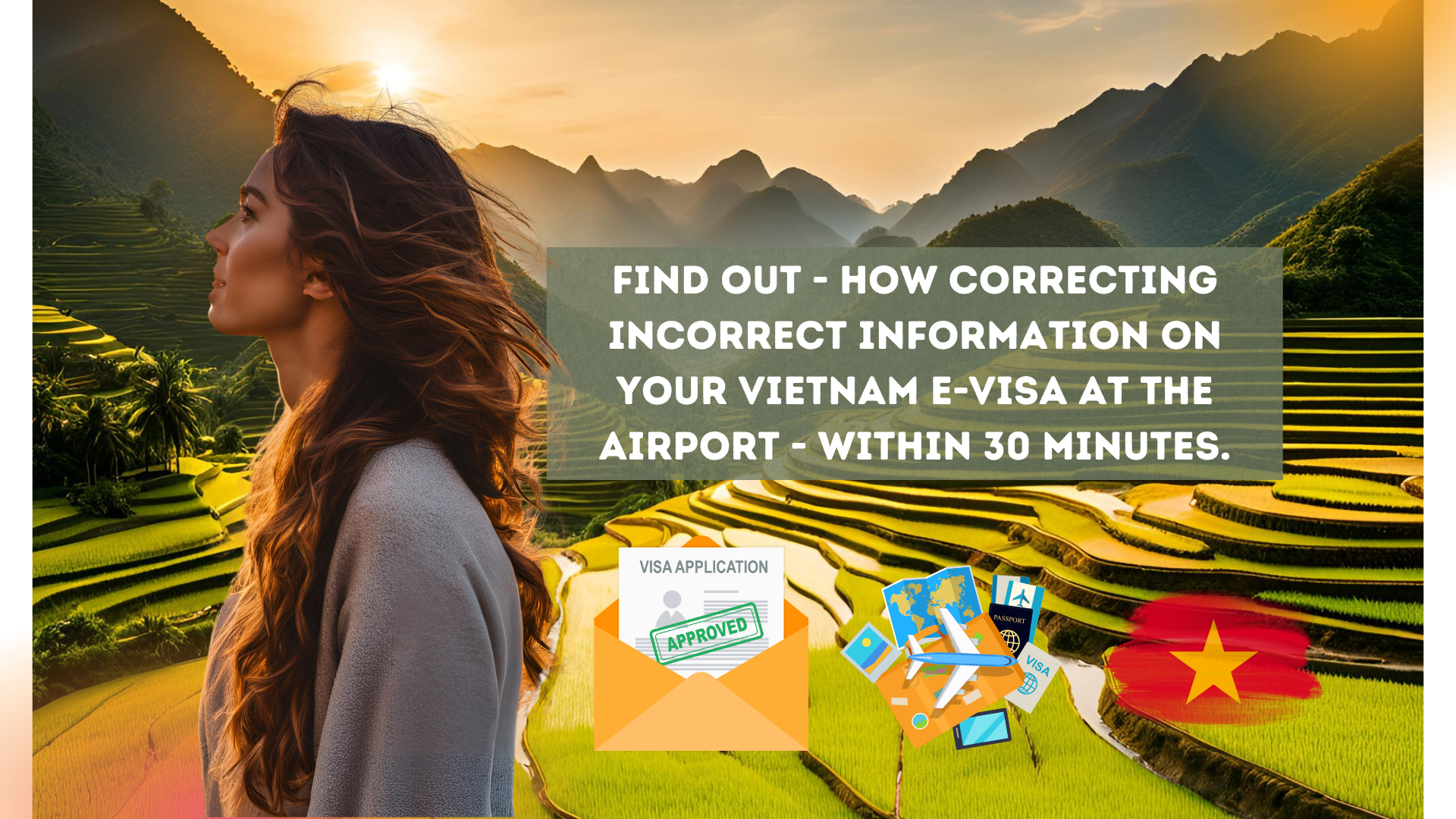 FIND OUT - How correcting incorrect information on your Vietnam e-visa at the airport - within 30 minutes.