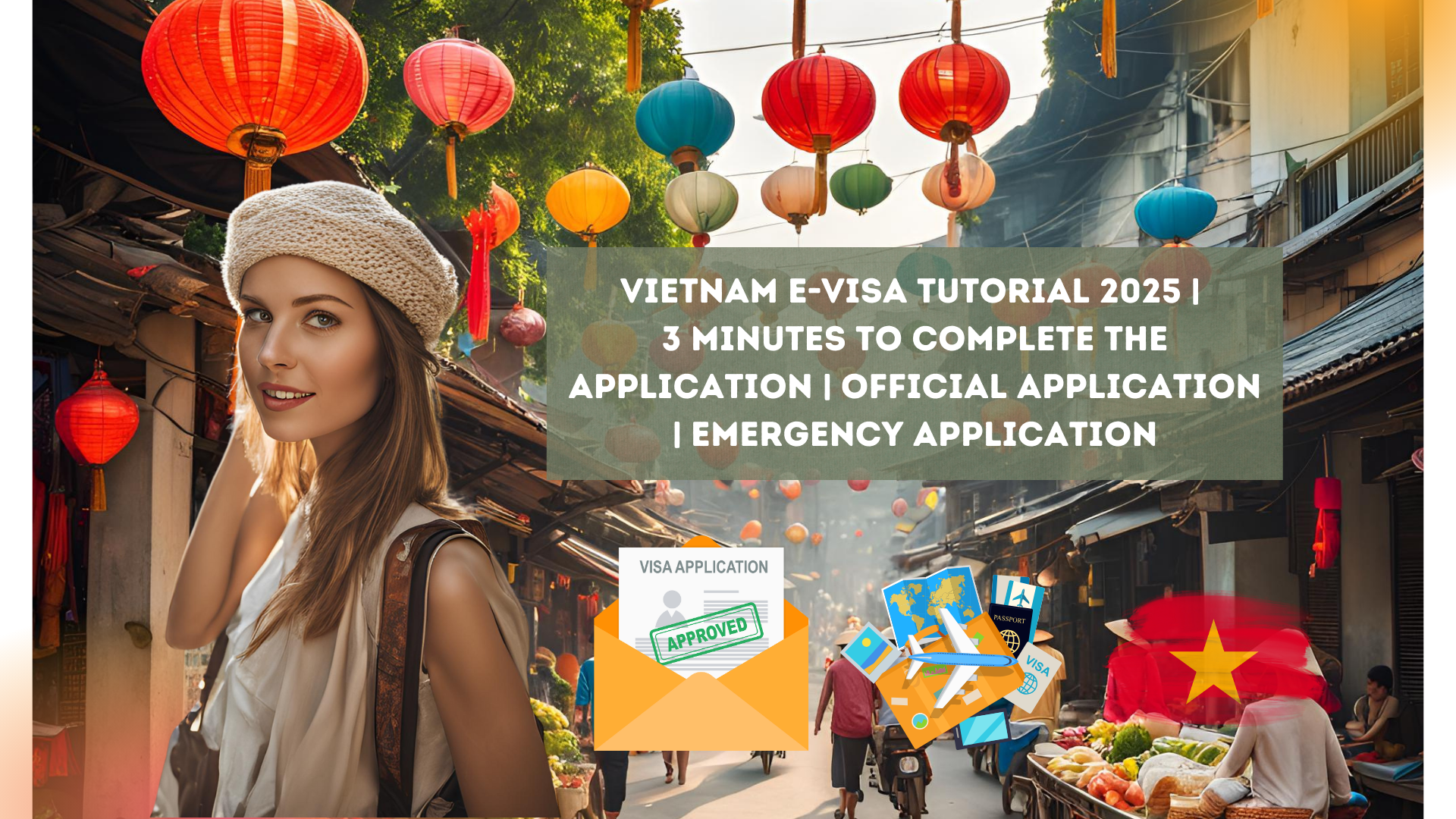 Vietnam e-visa tutorial 2025 | 3 minutes to complete the application | Official application | Emergency application