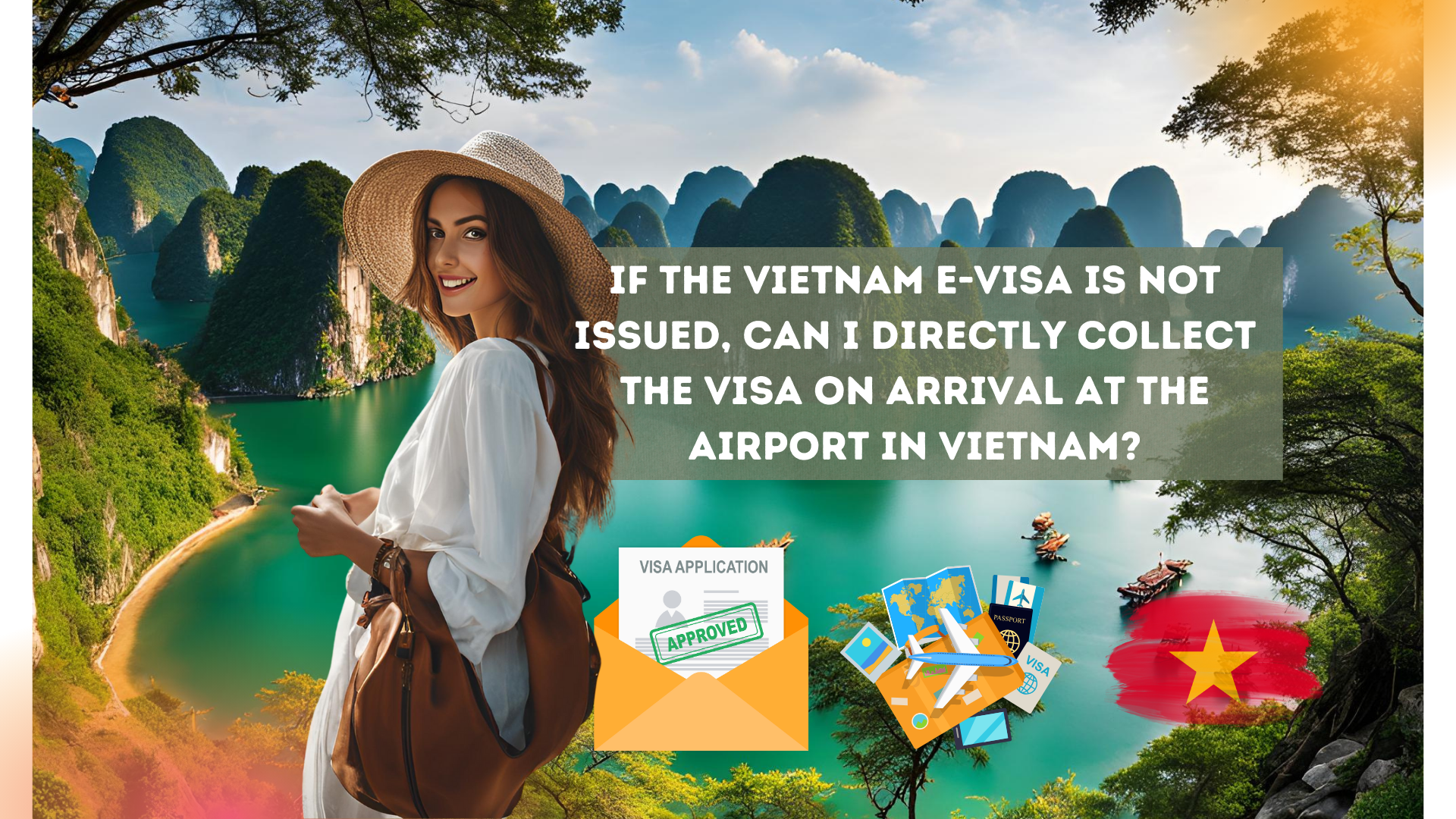 If the Vietnam e-visa is not issued, can I directly collect the visa on arrival at the airport in Vietnam?