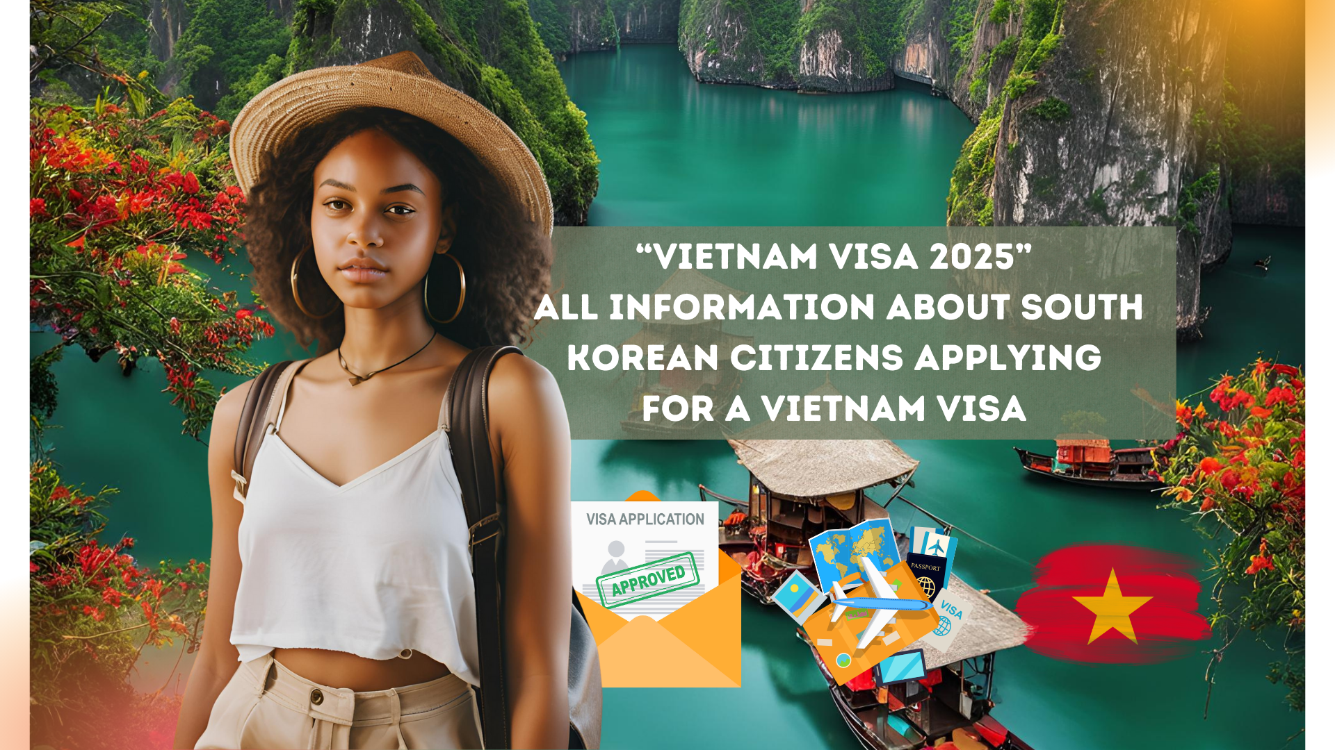 “Vietnam Visa 2025” All information about South Korean citizens applying for a Vietnam visa (visa exemption, visa type, application procedures, application time, fees, urgent visa)