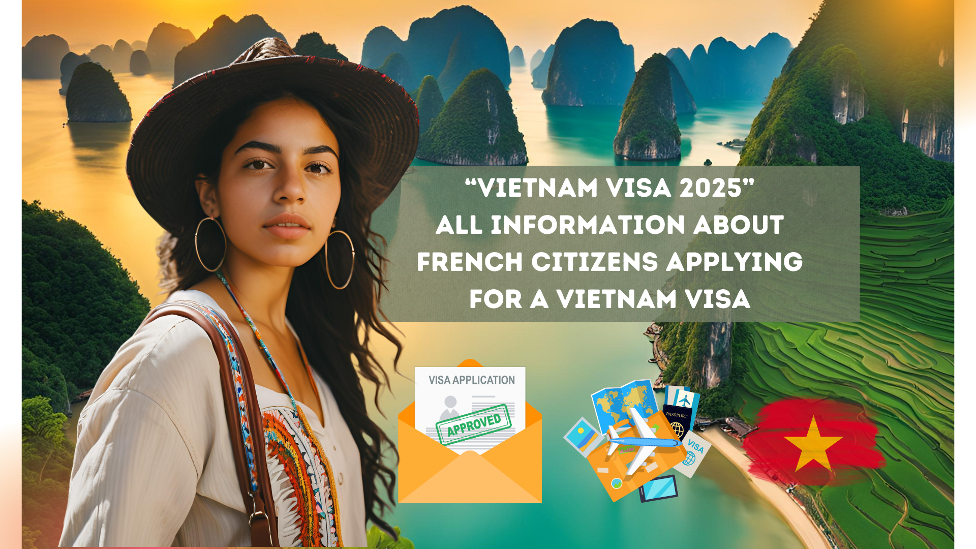 “Vietnam Visa 2025” All information about French citizens applying for a Vietnam visa (visa exemption, visa type, application procedures, application time, fees, urgent visa)