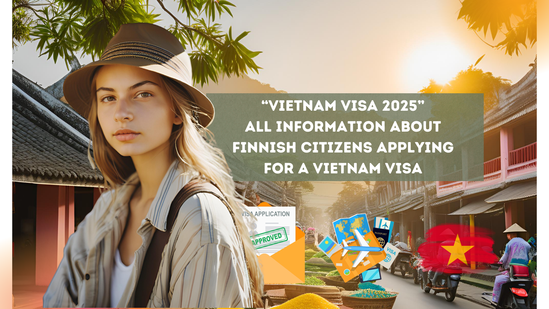 “Vietnam Visa 2025” All information about Finnish citizens applying for a Vietnam visa (visa exemption, visa type, application procedures, application time, fees, urgent visa)