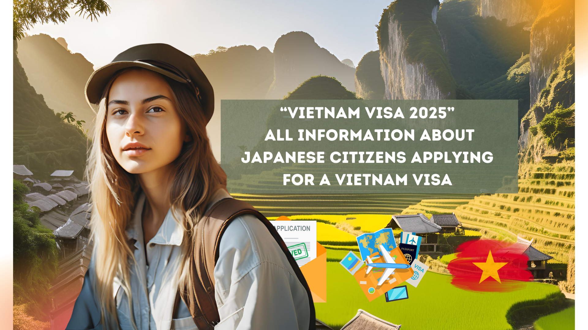 “Vietnam Visa 2025” All information about Japanese citizens applying for a Vietnam visa (visa exemption, visa type, application procedures, application time, fees, urgent visa)