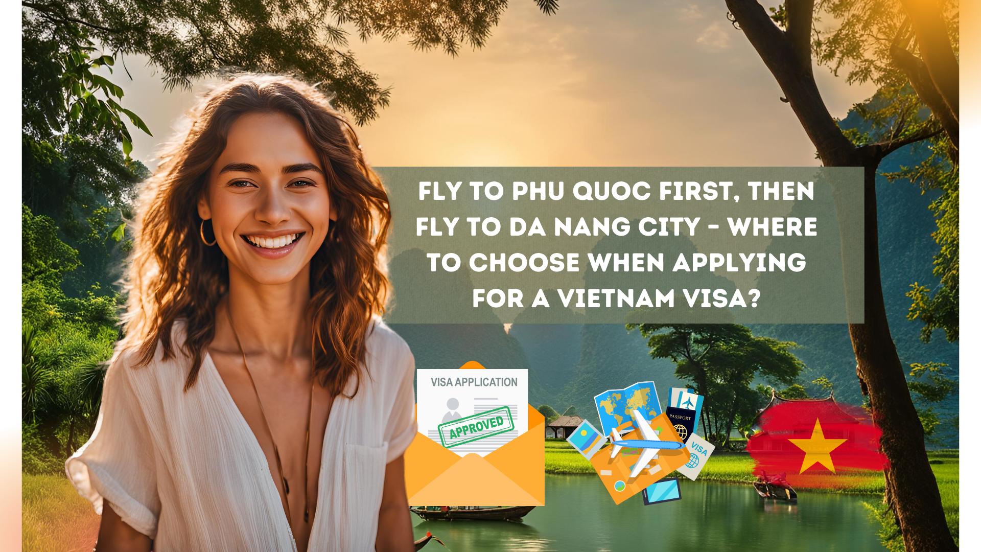 Fly to Phu Quoc first, then fly to Da Nang City – Where to choose when applying for a Vietnam visa?