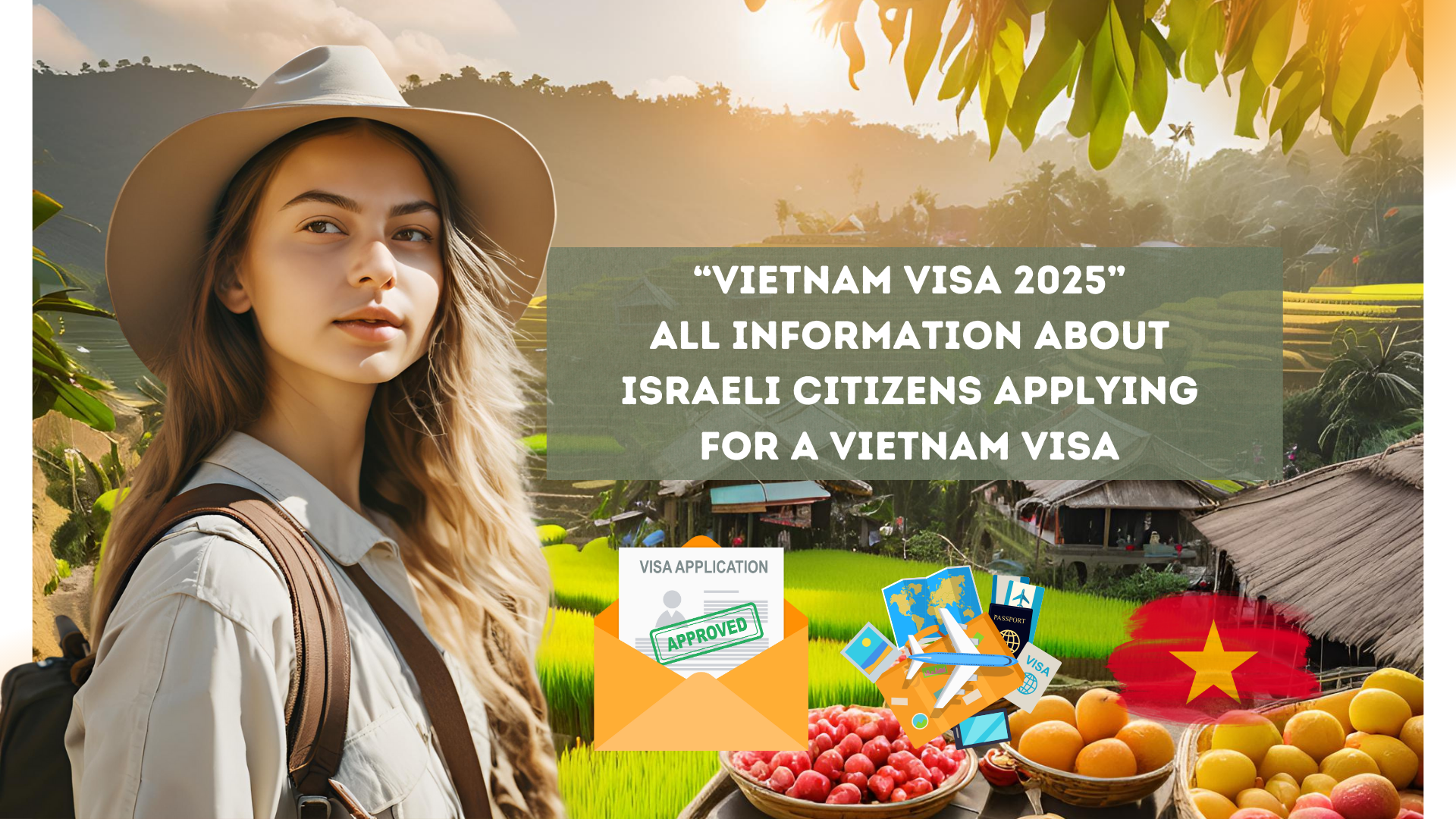 “Vietnam Visa 2025” All information about Israeli citizens applying for a Vietnam visa