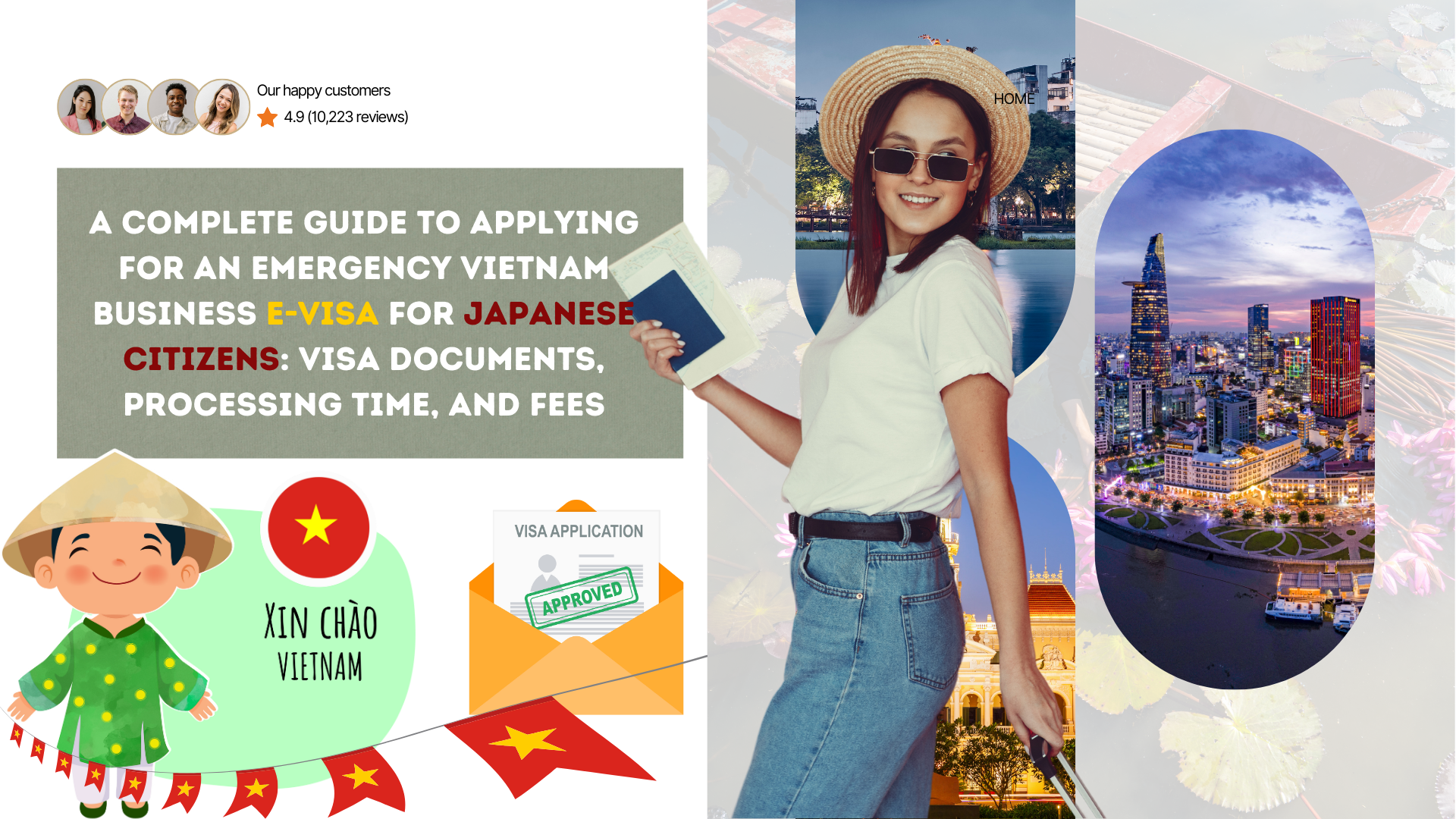 Vietnam business e-visa for Japanese citizens