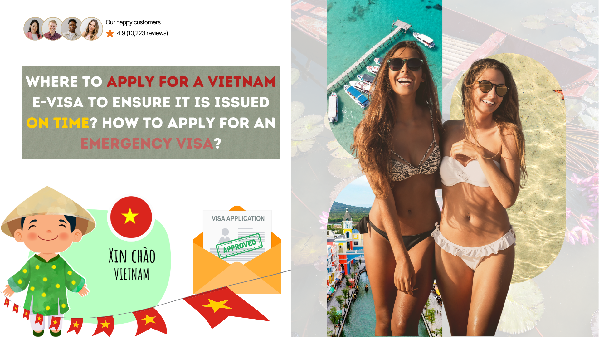 Where to Apply for a Vietnam E-Visa to Ensure It Is Issued on Time? How to Apply for an Emergency Visa?